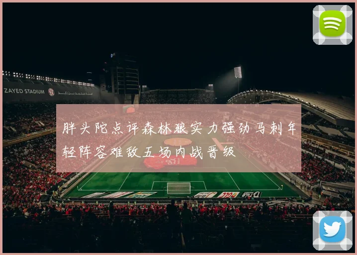 胖头陀点评森林狼实力强劲马刺年轻阵容难敌五场内战晋级